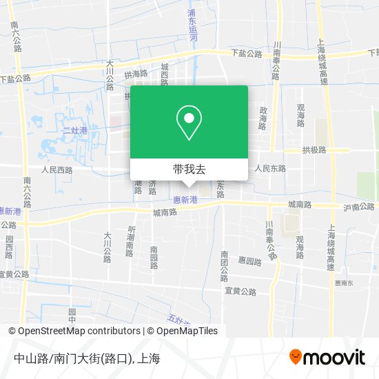 中山路/南门大街(路口)地图