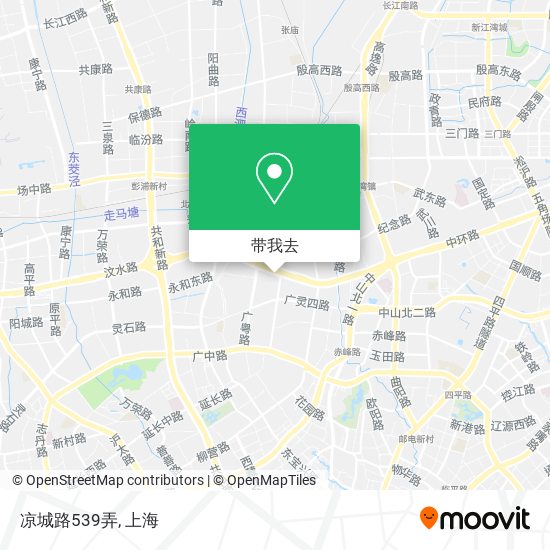 凉城路539弄地图