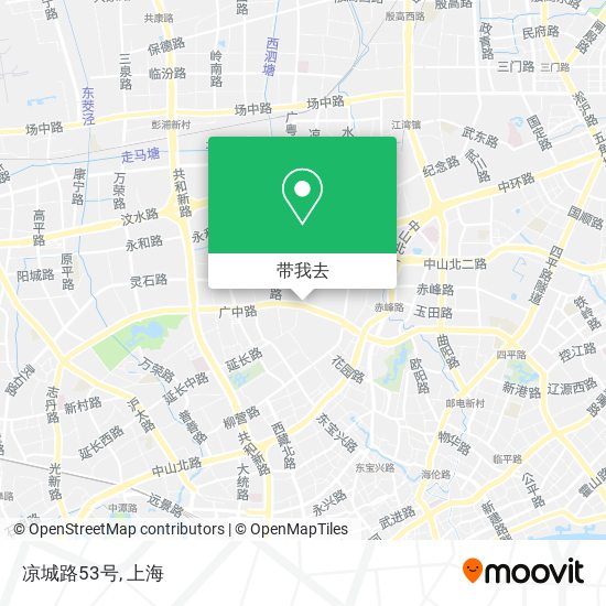 凉城路53号地图