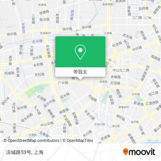 凉城路53号地图