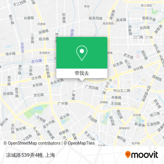 凉城路539弄4幢地图