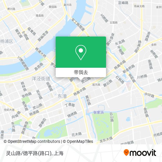 灵山路/德平路(路口)地图