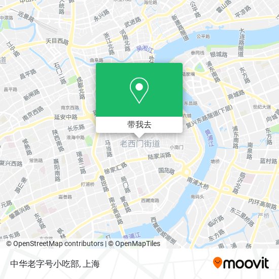中华老字号小吃部地图