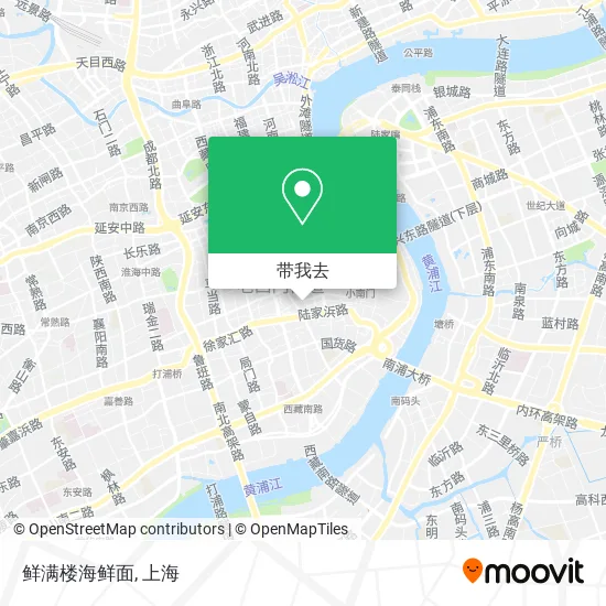 鲜满楼海鲜面地图