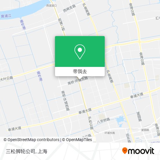 三松脚轮公司地图