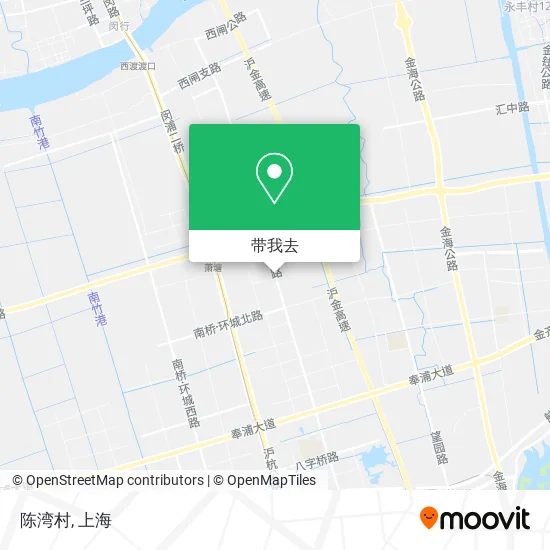 陈湾村地图