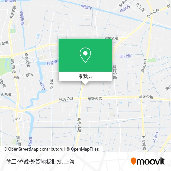 德工·鸿诚·外贸地板批发地图