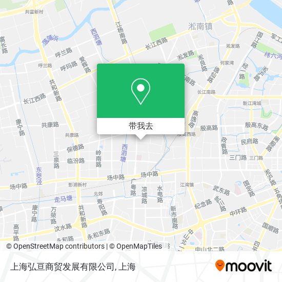 上海弘亘商贸发展有限公司地图