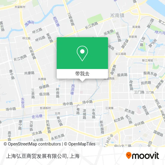 上海弘亘商贸发展有限公司地图