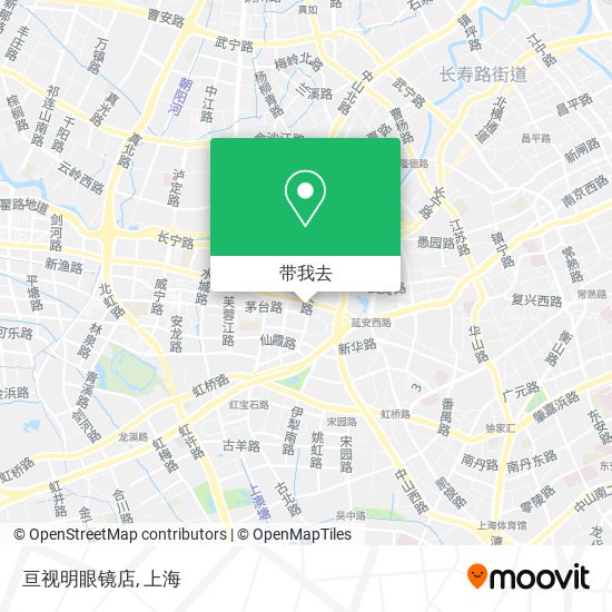 亘视明眼镜店地图