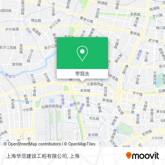 上海华亘建设工程有限公司地图