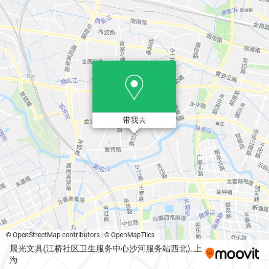 晨光文具(江桥社区卫生服务中心沙河服务站西北)地图