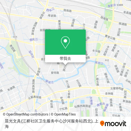 晨光文具(江桥社区卫生服务中心沙河服务站西北)地图