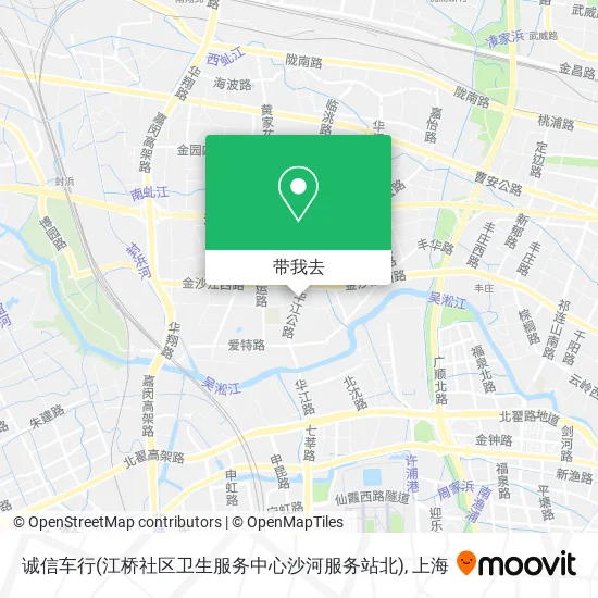 诚信车行(江桥社区卫生服务中心沙河服务站北)地图