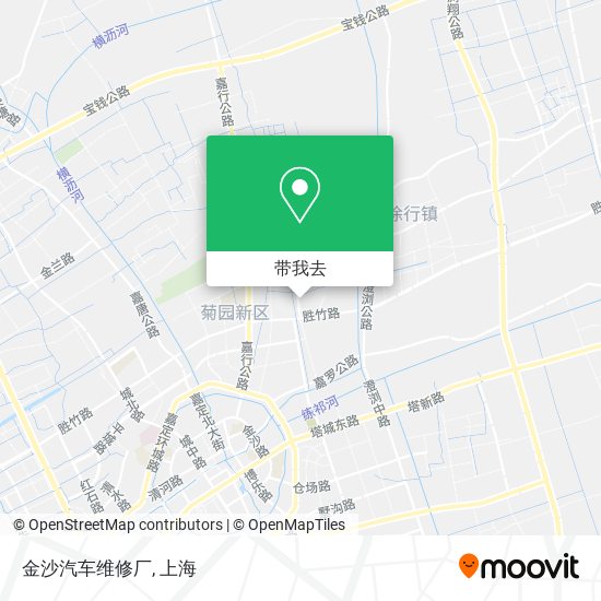 金沙汽车维修厂地图