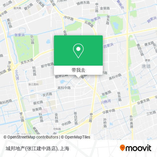 城邦地产(张江建中路店)地图