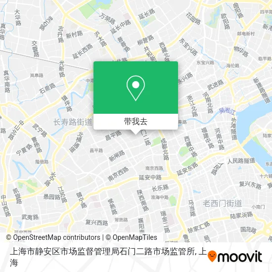 上海市静安区市场监督管理局石门二路市场监管所地图