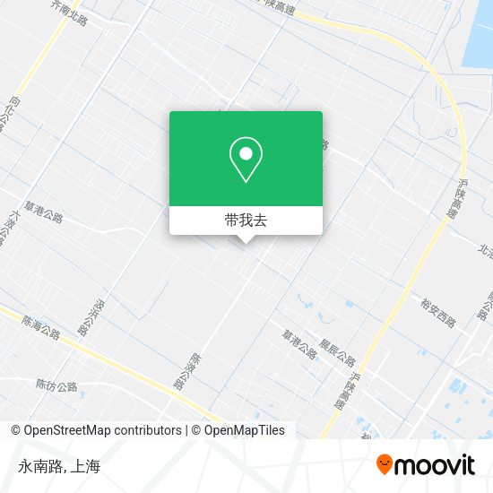 永南路地图