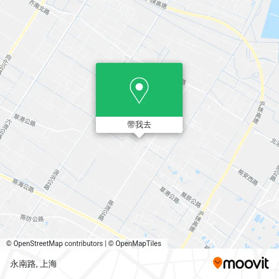 永南路地图