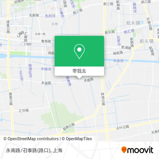 永南路/召泰路(路口)地图