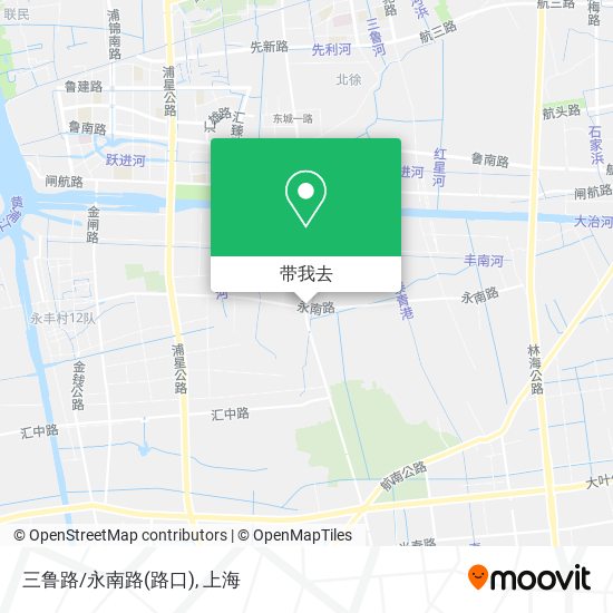 三鲁路/永南路(路口)地图