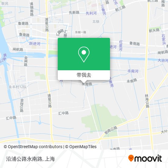 沿浦公路永南路地图