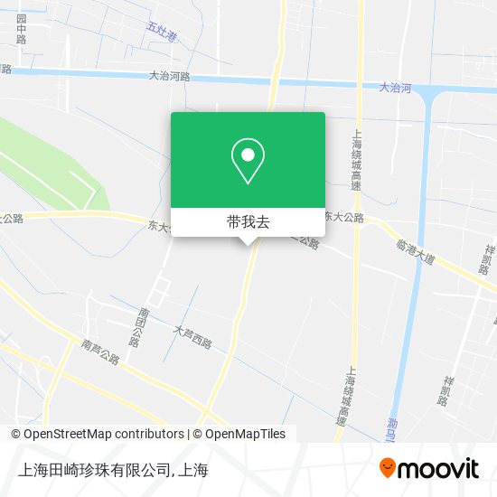 上海田崎珍珠有限公司地图