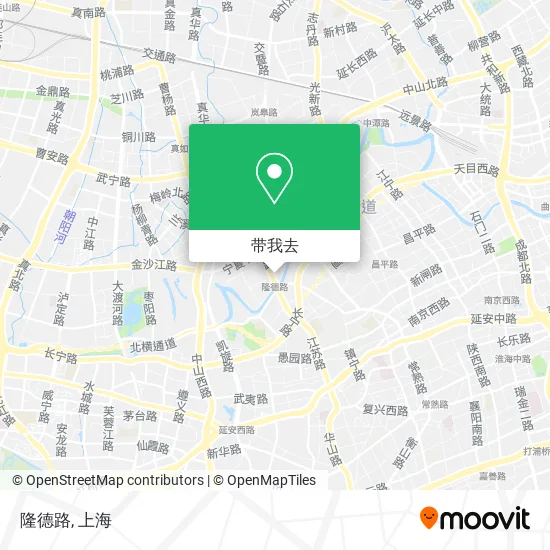 隆德路地图