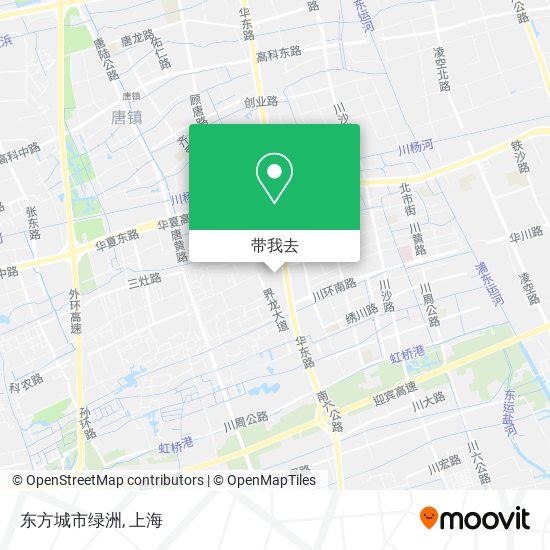 东方城市绿洲地图