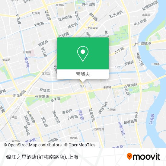 锦江之星酒店(虹梅南路店)地图