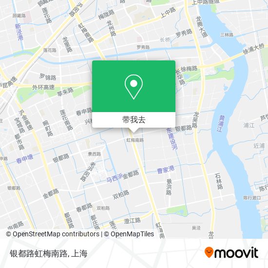 银都路虹梅南路地图