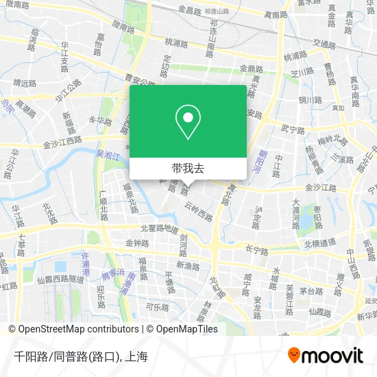 千阳路/同普路(路口)地图