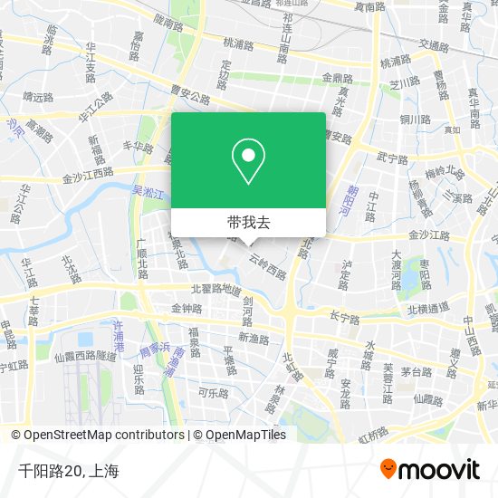 千阳路20地图