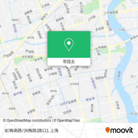 虹梅南路/兴梅路(路口)地图