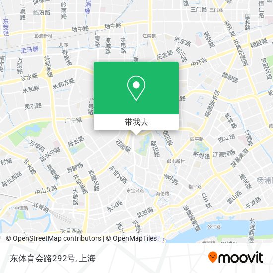 东体育会路292号地图