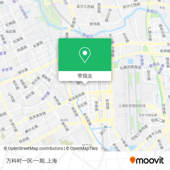 万科时一区-一期地图