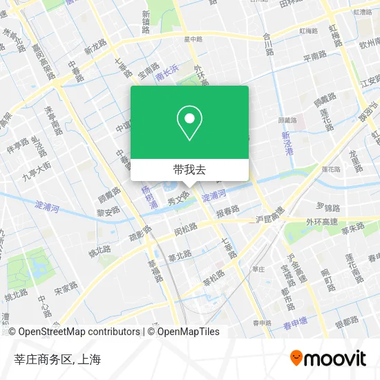 莘庄商务区地图