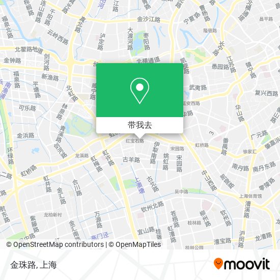 金珠路地图