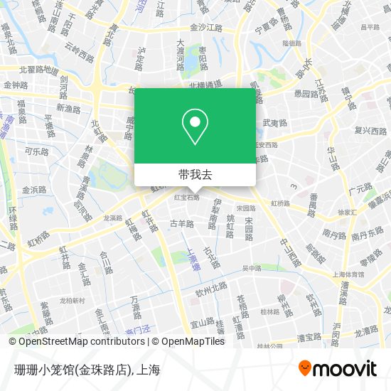 珊珊小笼馆(金珠路店)地图