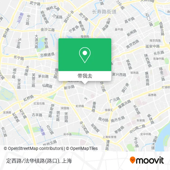 定西路/法华镇路(路口)地图