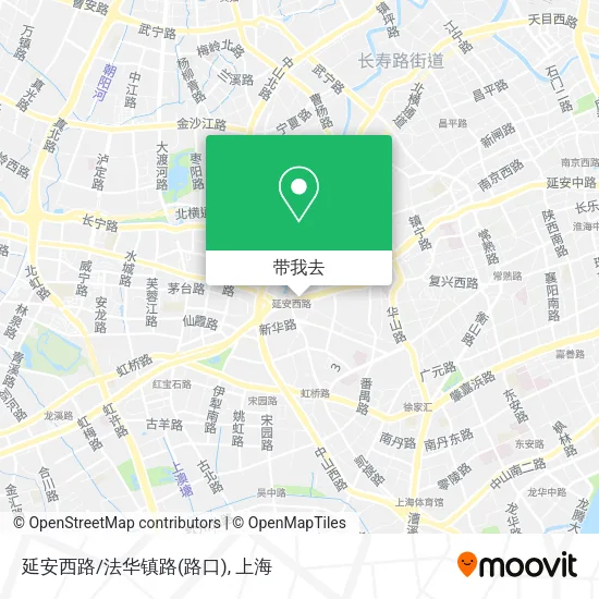 延安西路/法华镇路(路口)地图