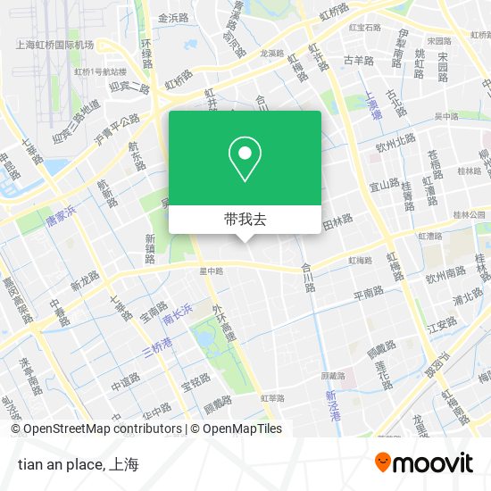 tian an place地图