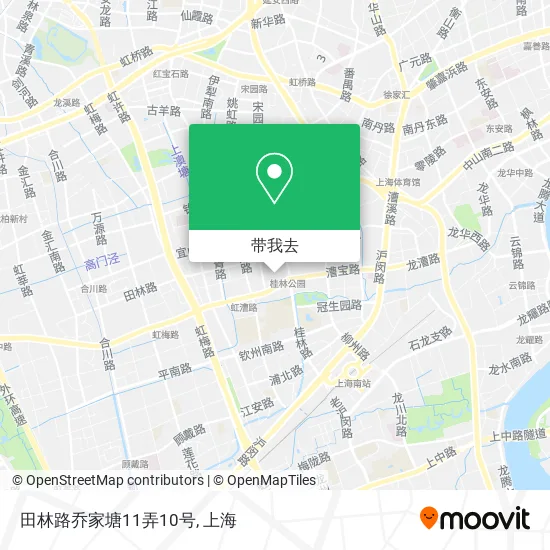 田林路乔家塘11弄10号地图