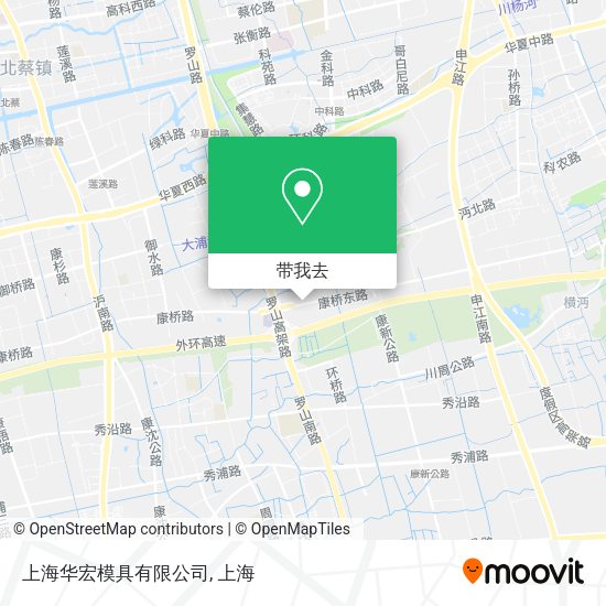 上海华宏模具有限公司地图