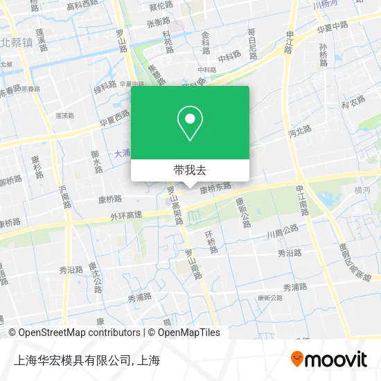 上海华宏模具有限公司地图
