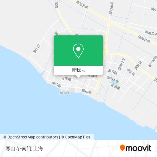 寒山寺-南门地图