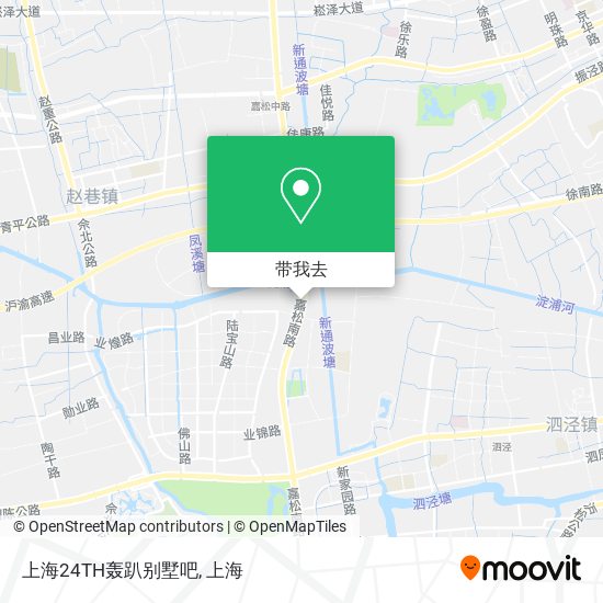 上海24TH轰趴别墅吧地图