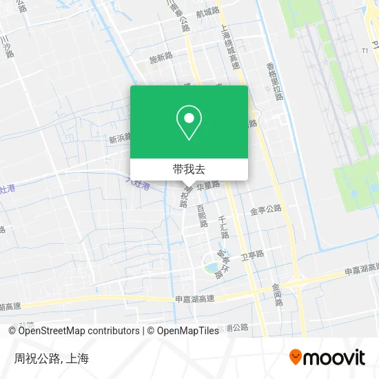 周祝公路地图