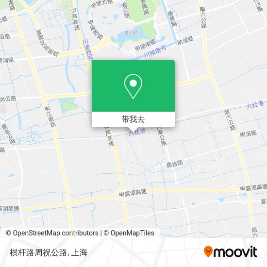 棋杆路周祝公路地图