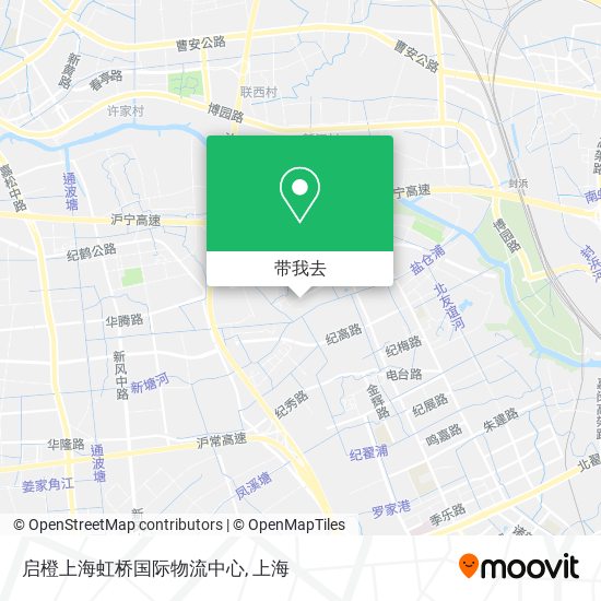 启橙上海虹桥国际物流中心地图